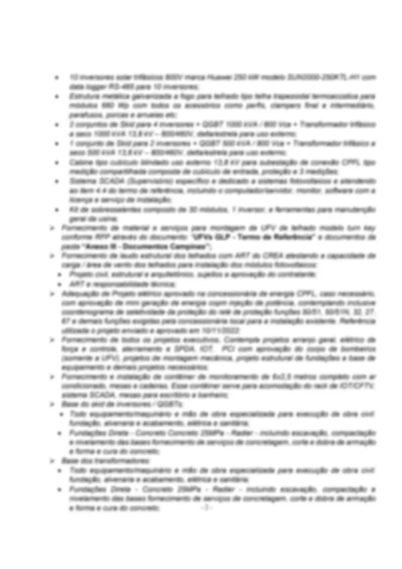 Proposta antiga: página de texto corrido montada no Word